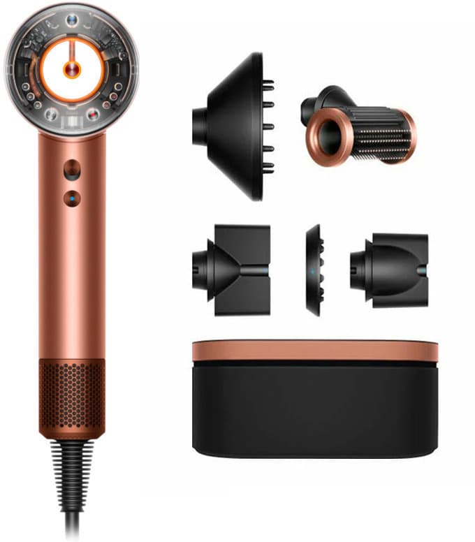 Фен Dyson HD16 Straight+Wavy Amber Silk