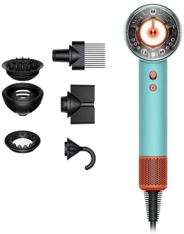 Фен Dyson HD16 Straight+Wavy Blue Topaz