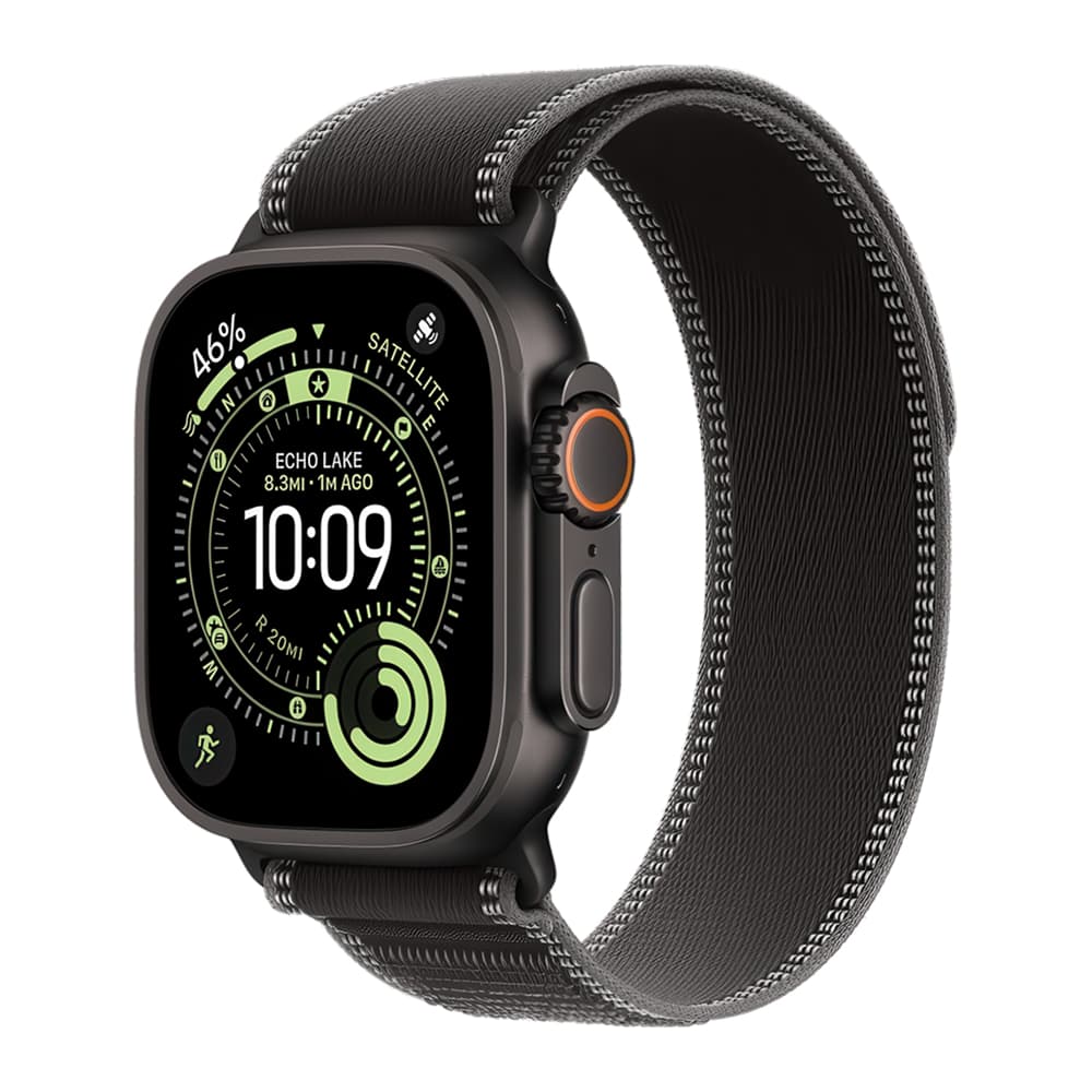 Apple Watch Ultra 3 49mm Black / Charcoal Trail Loop