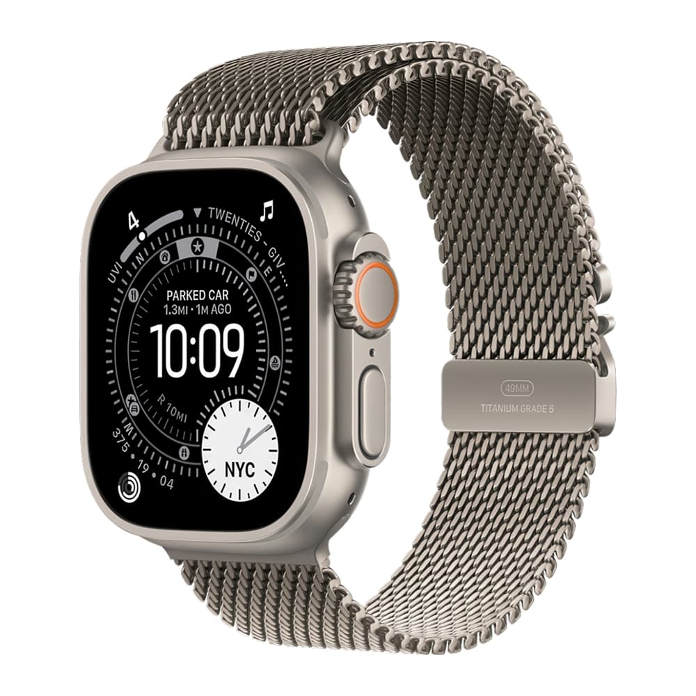 Apple Watch Ultra 3 49mm Natural / Natural Milanese Loop