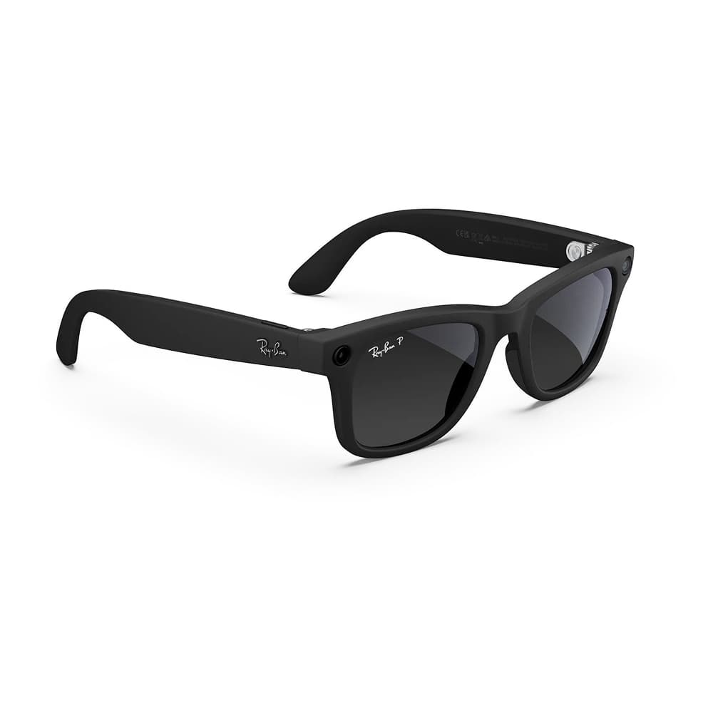 Очки Meta Ray-Ban Wayfarer Matte Black / Polar Gradient Graphite (Gen2) Размер M